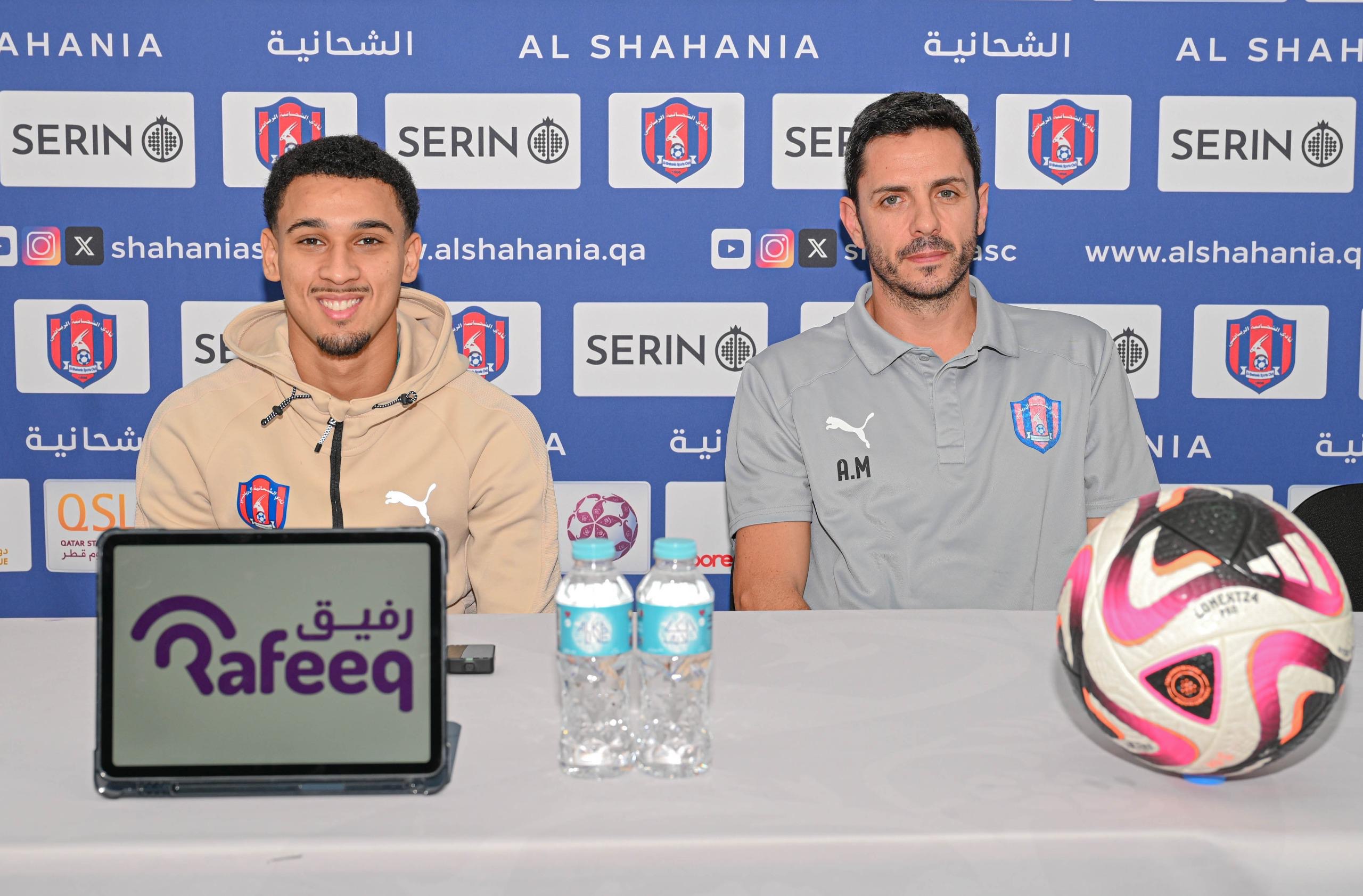 لاعبو الشحانية ⁢في ‌التدريب