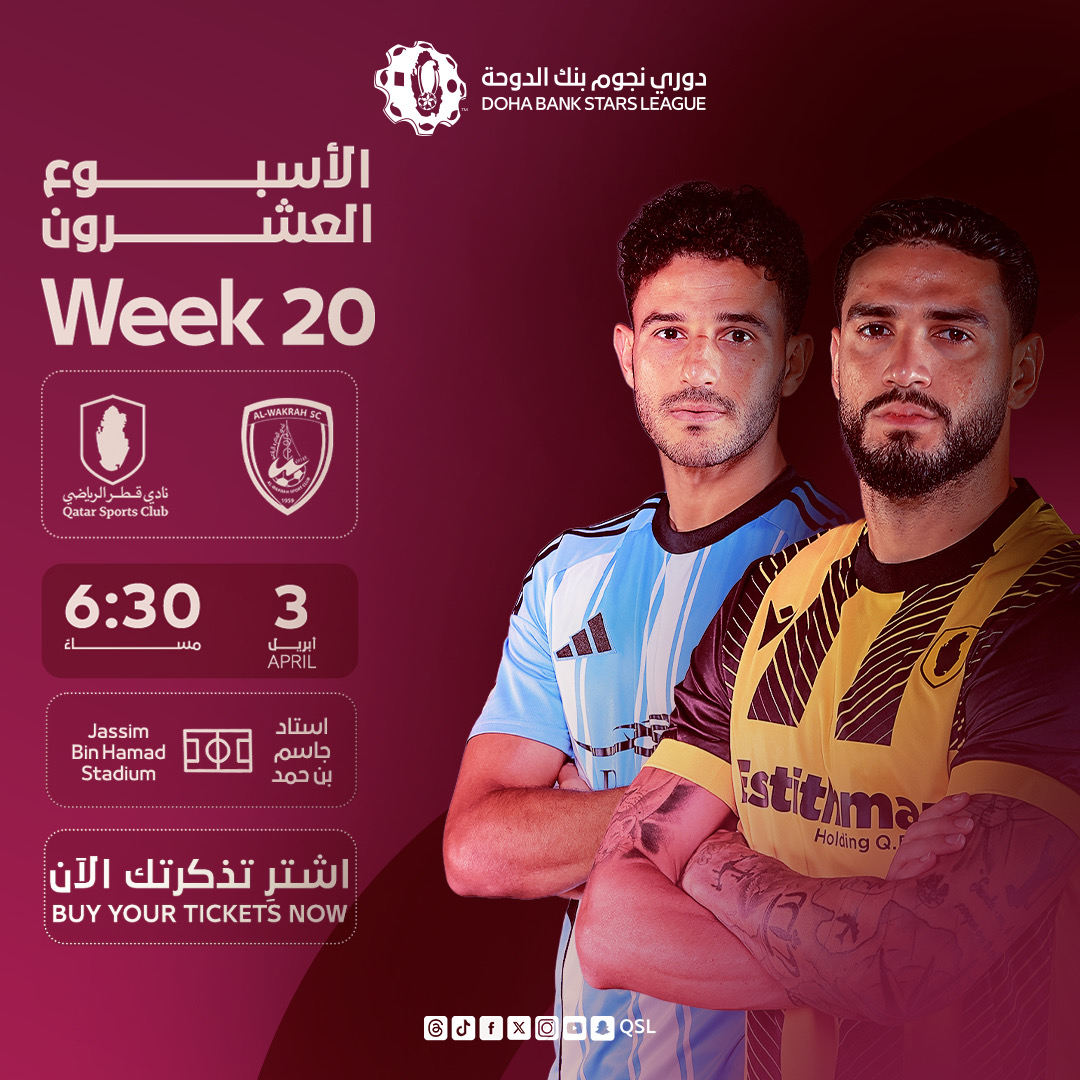 Qatar SC vs Al Wakrah: Trận đấu then chốt tại Doha Bank Stars League - Cập nhật lịch thi đấu