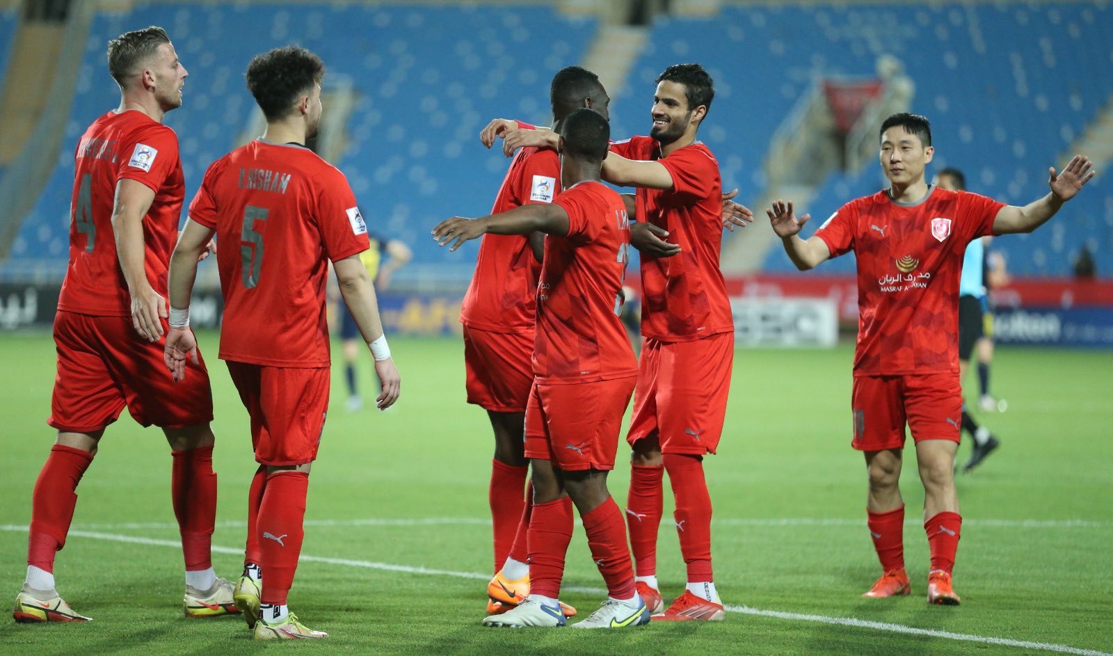 The team defeats sepahan by olunga – Duhail Sports Club